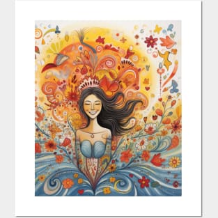 health joy happiness blessing love and abundance Posters and Art